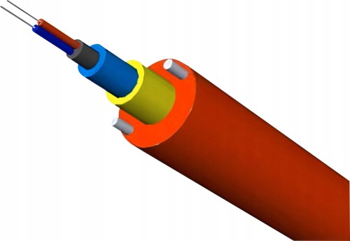 Kabel światłowodowy użyty do produkcji patchcorda DAC